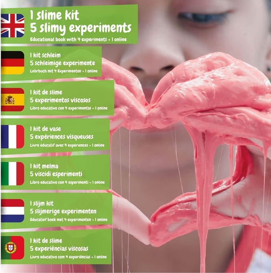 Science4you Meu Primeiro Kit - Conjunto DIY para Meninas e Meninos - Faça Seus Próprios Experimentos Científicos Fofos e Perfumados - Fábrica de Slime para Crianças de 7, 8, 9, 10, 11, 12+ Anos