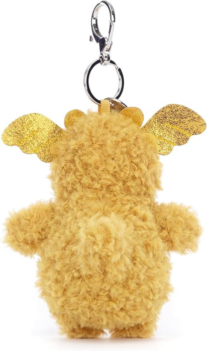 Jelly Cat Chaveiro com pingente de bolsa Little Golden Dragon