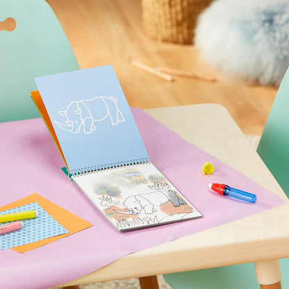 Galt Toys, Water Magic - Safari, livros de colorir para crianças a partir de 3 anos