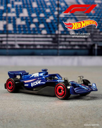 Conjunto de 5 carrinhos Hot Wheels Fórmula 1, escala 1:64, em metal fundido, com decorações de equipes de corrida da F1. Colecionáveis! JGF58