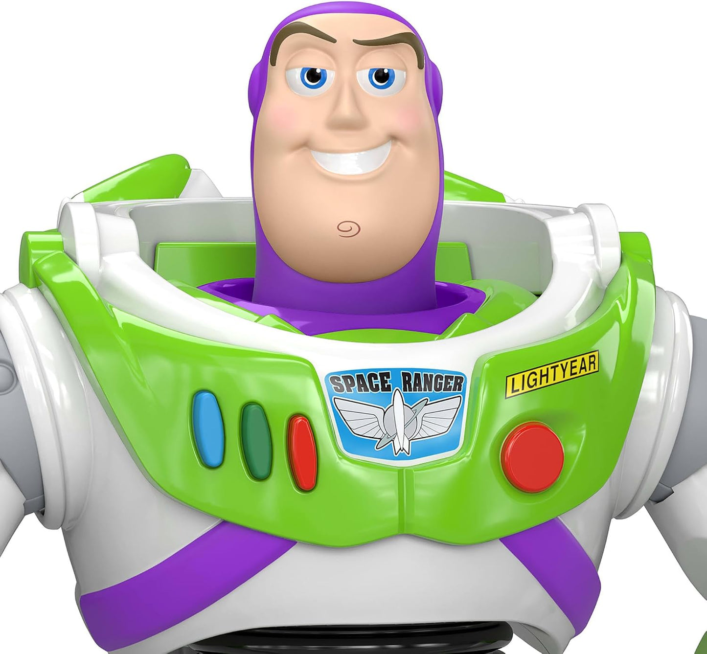 Mattel Boneco de Ação Buzz Lightyear Disney e Pixar Toy Story 5 | Escala de 7 polegadas, personagem icônico, mais de 8 pontos de articulação, design fiel ao filme, JKV15