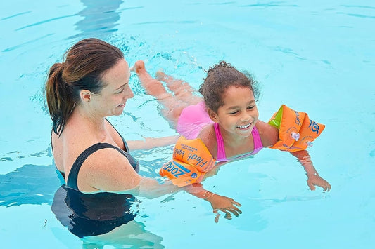 Zoggs Swimming Aid - Brazaletes flotantes para niños