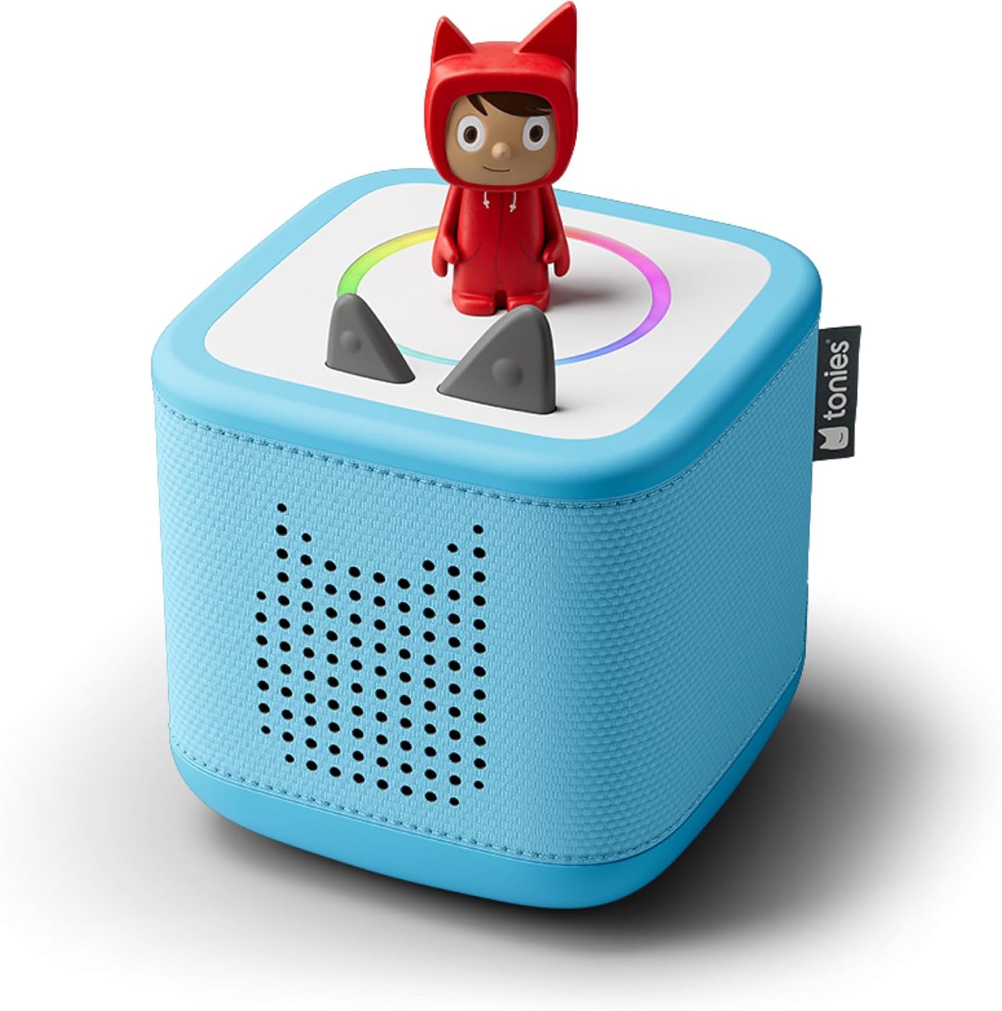 Conjunto inicial Toniebox 2 rosa-nuvem com Tonie Rubie criativo