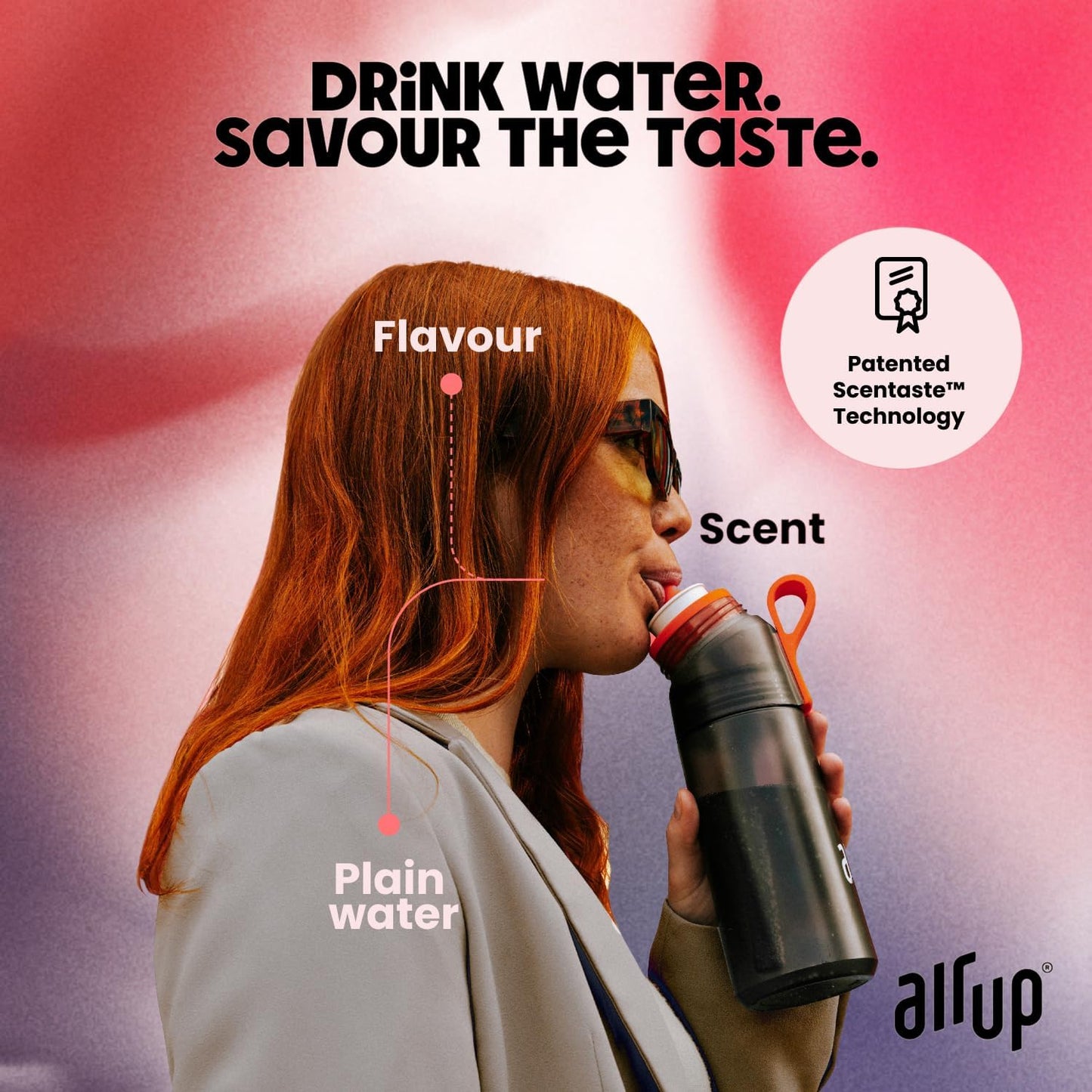 air up® 3 Cápsulas de Frutos Silvestres | Conjunto Degustação de Cápsulas de Sabor para 15 litros de Água sem Açúcar Sabor: Frutos Silvestres | Para garrafa air up® original