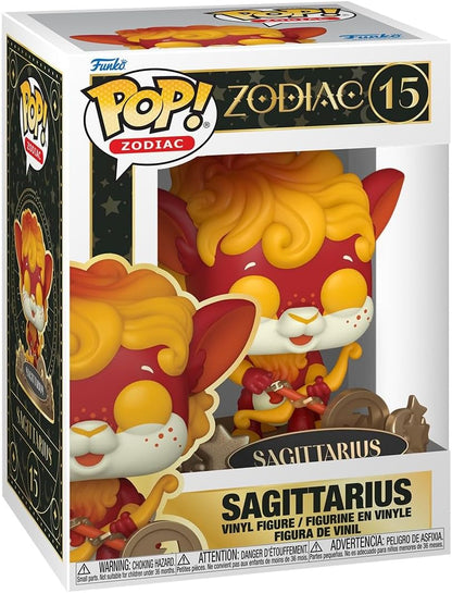 Funko Pop! Zodíaco: Sagitário - (Nov Figura de vinil colecionável - Ideia para presente - Produtos oficiais - Brinquedos para fãs de crianças e adultos - Figura modelo para colecionadores e exposição