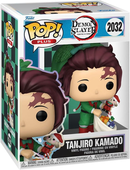 Funko Pop! Plus: Demon Slayer - Tanjiro Kamado - (Holi) - Figura colecionável de vinil - Ideia para presente - Produtos oficiais - Brinquedos para crianças e adultos - Fãs de anime - Figura modelo para colecionadores e exposição