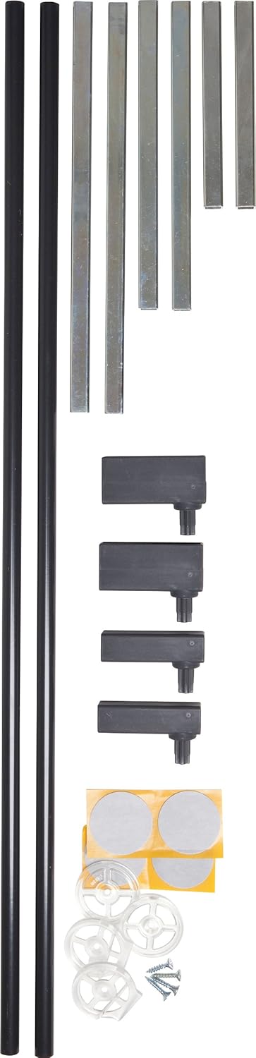 Baby Dan Extend A Gate 58016-5600-10-85 2 Extensiones para barreras de seguridad Premier, ajuste a presión y Avantgarde Kirsch 2 x 7 cm negro