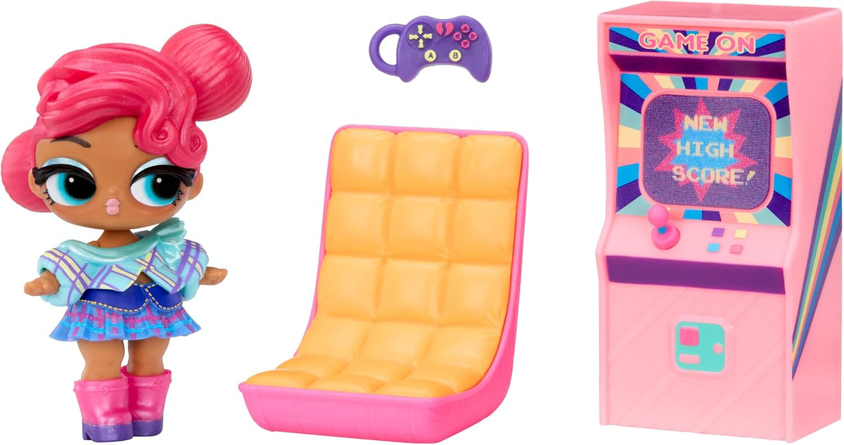 L.O.L. Surprise! Music Festival Furniture Packs – Conjunto de Móveis Colecionável com Boneca Exclusiva e Acessórios, 4 Modelos para Colecionar, Para Crianças a Partir de 4 Anos