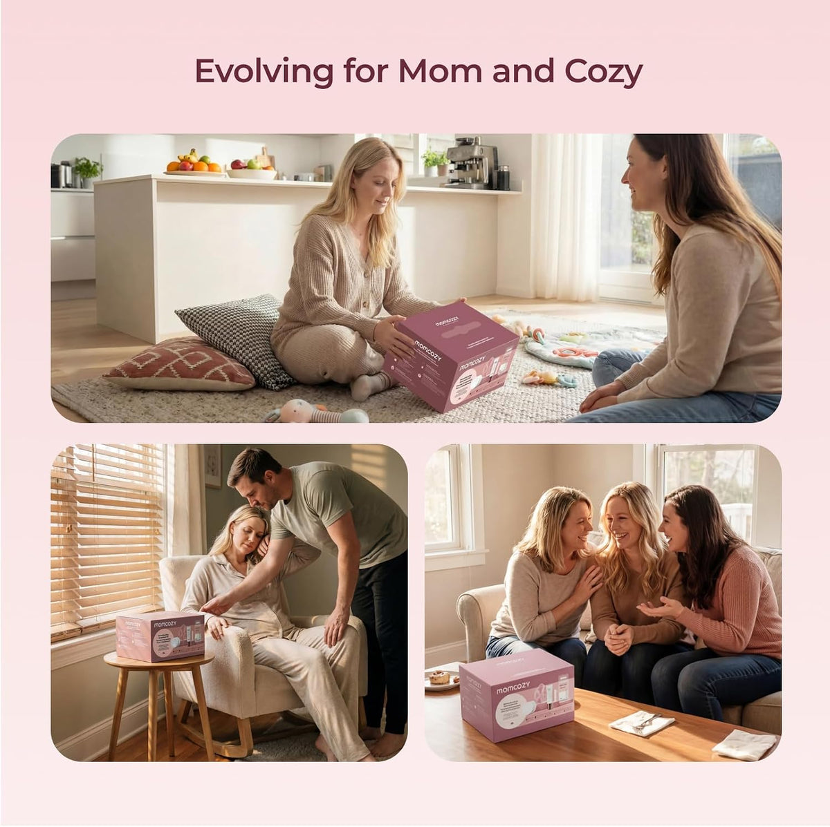 Momcozy Kit de itens essenciais pós-parto (73 peças) – ideal para o início da amamentação, um item indispensável na mala da maternidade; inclui absorventes para seios, compressas térmicas (quentes e frias), creme para mamilos, coletores de colostro e