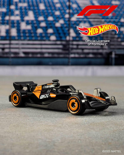 Conjunto de 5 carrinhos Hot Wheels Fórmula 1, escala 1:64, em metal fundido, com decorações de equipes de corrida da F1. Colecionáveis! JGF58