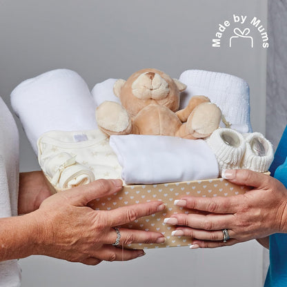 Conjunto de presentes para bebês meninos - 12 itens essenciais para recém-nascidos - Presentes ideais para chá de bebê para meninos, Baby Box Shop Conjunto de presentes personalizados para bebês meninos - 12 presentes