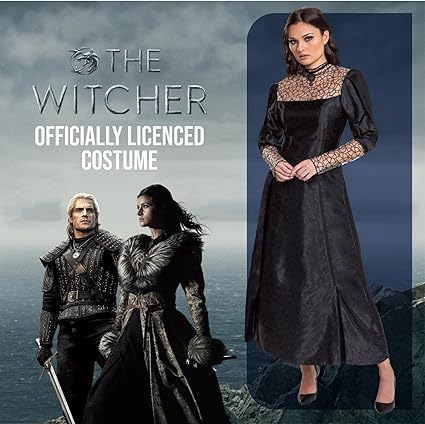 DISGUISE Fantasia feminina de The Witcher Fantasia de Witcher