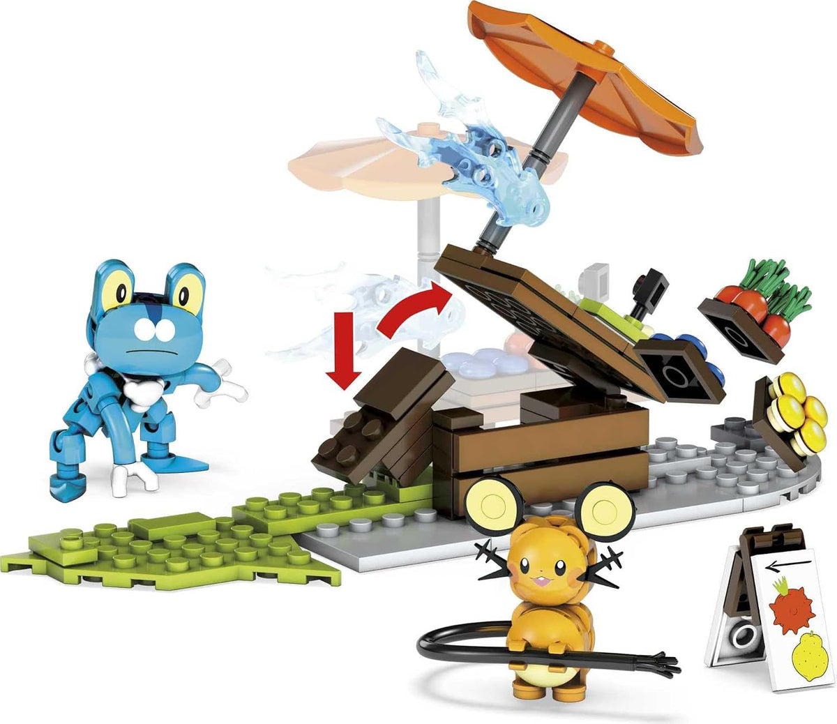 Mega Construx Pokémon Froakie Vs. Dedenne