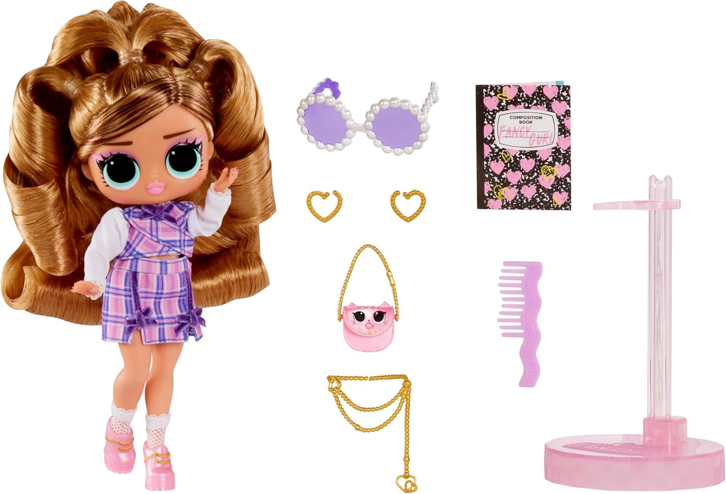 L.O.L. Surprise! Tweens Core Doll - Fancy Gurl - Inclui 1 boneca fashion, vem com roupa e acessórios, 4 para colecionar, rosa