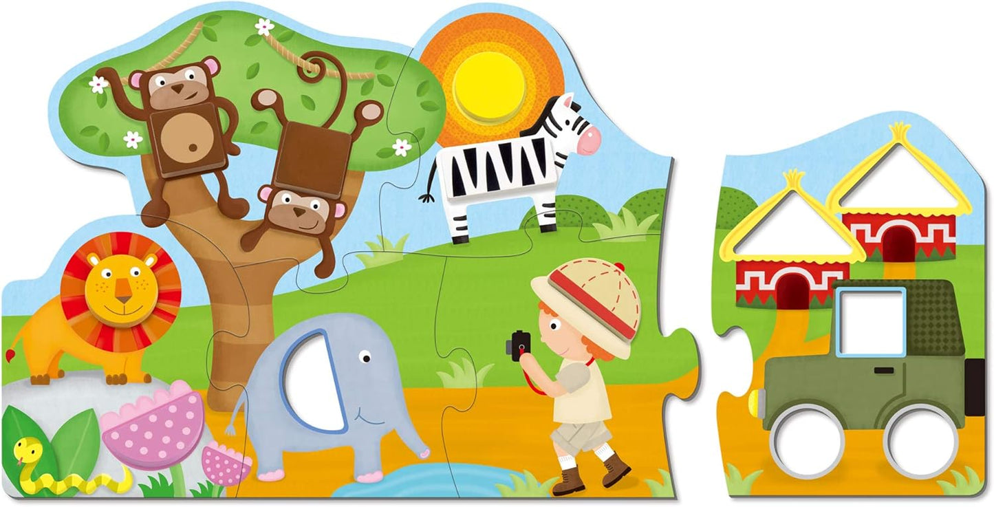 Galt Toys, quebra-cabeça de formas, quebra-cabeça para crianças, a partir de 2 anos