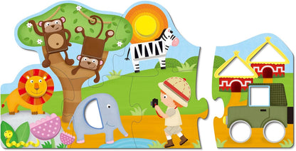 Galt Toys, quebra-cabeça de formas, quebra-cabeça para crianças, a partir de 2 anos