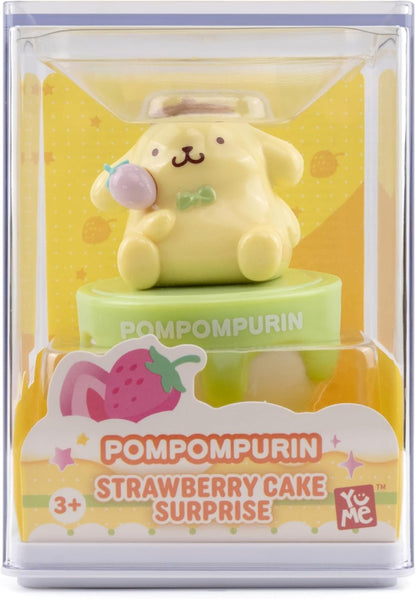 Bandai Sanrio Hello Kitty e Amigos - Cápsula de 50º Aniversário - Figura Colecionável Pompompurin de 8cm com Caixa de Exibição, Presentes Fofos, Colecionáveis da Hello Kitty e Presentes de Anime para Meninas