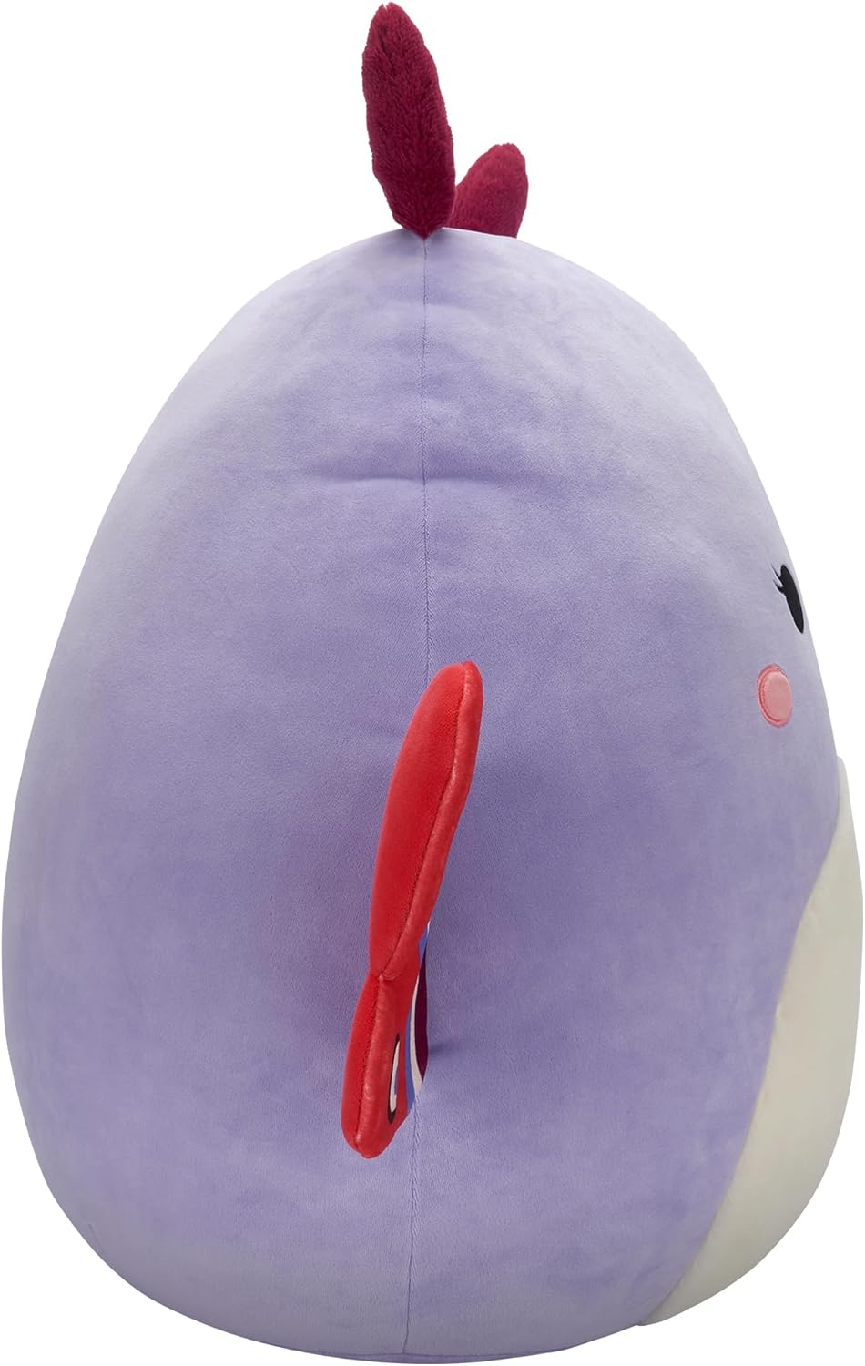 Squishmallows SQCR05497 Sandrine de 20 polegadas The Lavender Moth, multicolor