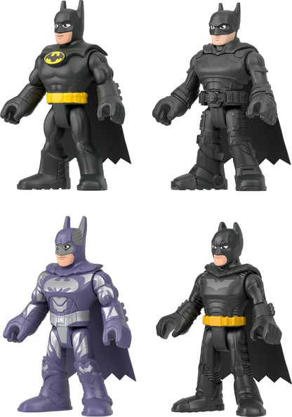Fisher-Price Brinquedos Imaginext DC Super Friends Batman - Conjunto Comemorativo do 85º Aniversário com Estilo do Filme para Fãs a partir de 3 Anos