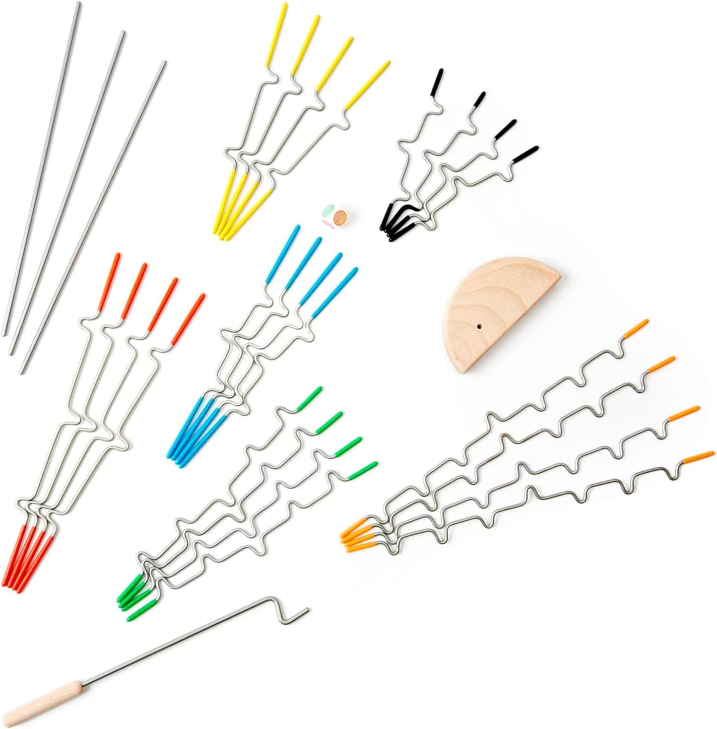 Melissa &amp; Doug suspenden juegos familiares para niños y adultos | Juego de mesa de juguete de equilibrio de torre apilable | Juegos de actividades para regalos familiares | Juegos de viaje al aire libre para niños de 8 a 12 años | Juegos