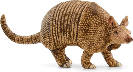 Schleich 14874 WILD LIFE Estatueta de Tatu para maiores de 3 anos, marrom