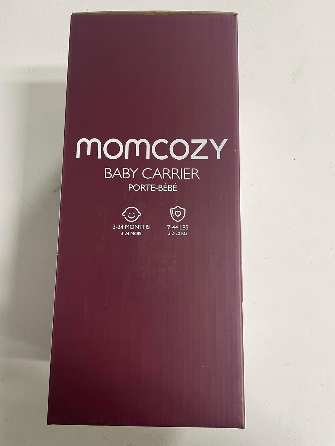 Momcozy Canguru para Bebês Recém-nascidos e Crianças Ergonômico, Aconchegante e Leve