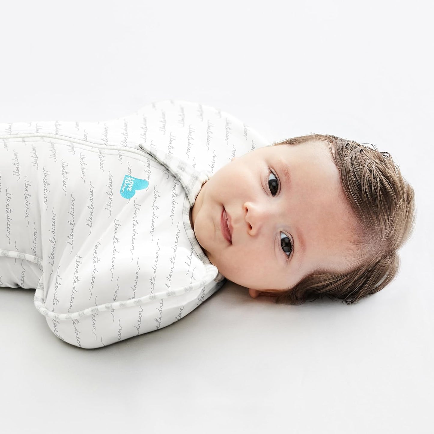 Love To Dream™ Swaddle UP™, Tamanho Pequeno (3,5–6 kg) – Sonhador | Ajuste perfeito, promove uma rotina de sono saudável | 1.0 Tog Ideal para primavera e verão (20–24 °C) | Algodão lavável à máquina com zíper duplo