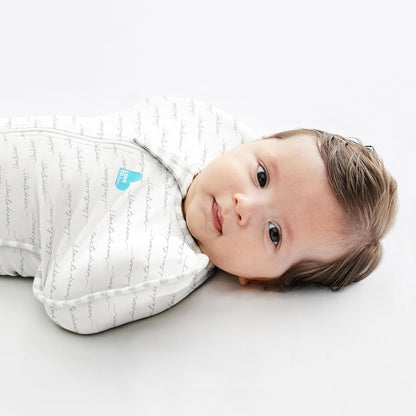 Love To Dream™ Swaddle UP™, Tamanho Pequeno (3,5–6 kg) – Sonhador | Ajuste perfeito, promove uma rotina de sono saudável | 1.0 Tog Ideal para primavera e verão (20–24 °C) | Algodão lavável à máquina com zíper duplo