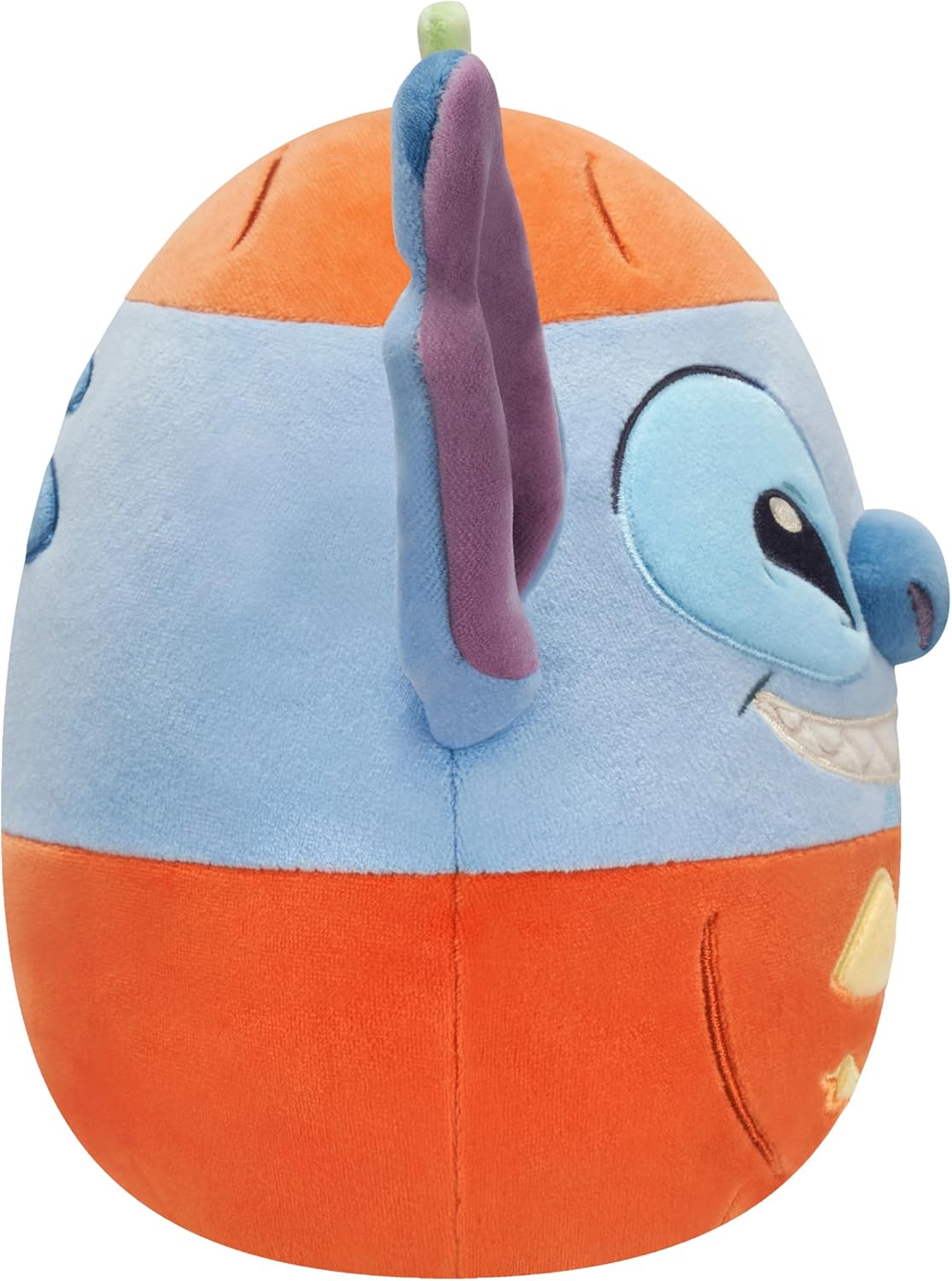 Squishmallows Original Disney Stitch de 20 cm em Abóbora – Pelúcia Oficial de Halloween da Jazwares (Pequena)