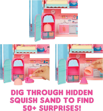 LOL Surprise Squish Sand Magic House com Tot Diva - Playset com boneca colecionável a partir de 4 anos