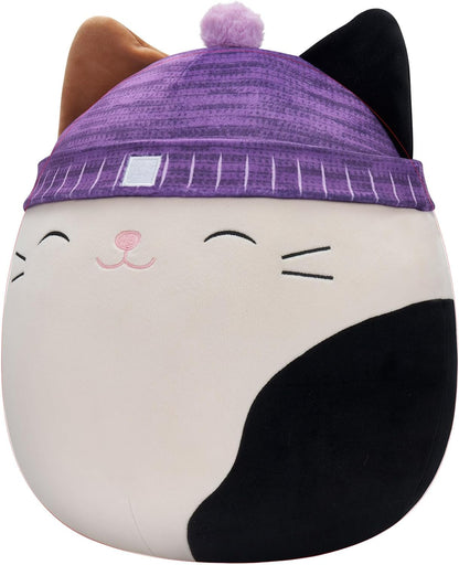 Squishmallows SQCR04208 Gorro de chita de 16", Cam The Cat