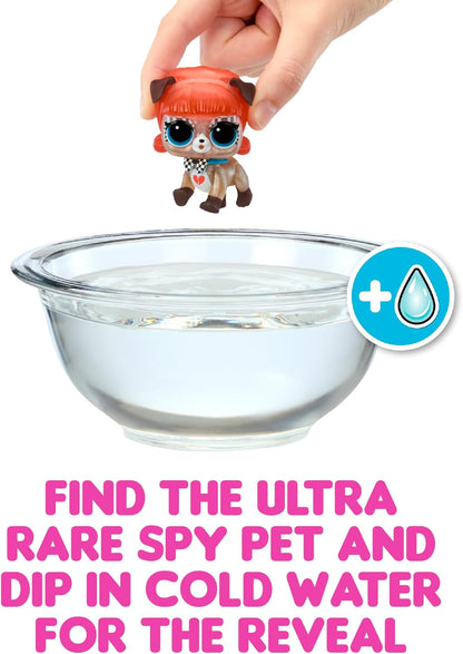 L.O.L. Surprise! Eye Spy Series Pets - Inclui 1 boneca com mudança de cor, embalagem surpresa, colecione todas as 8 bonecas.