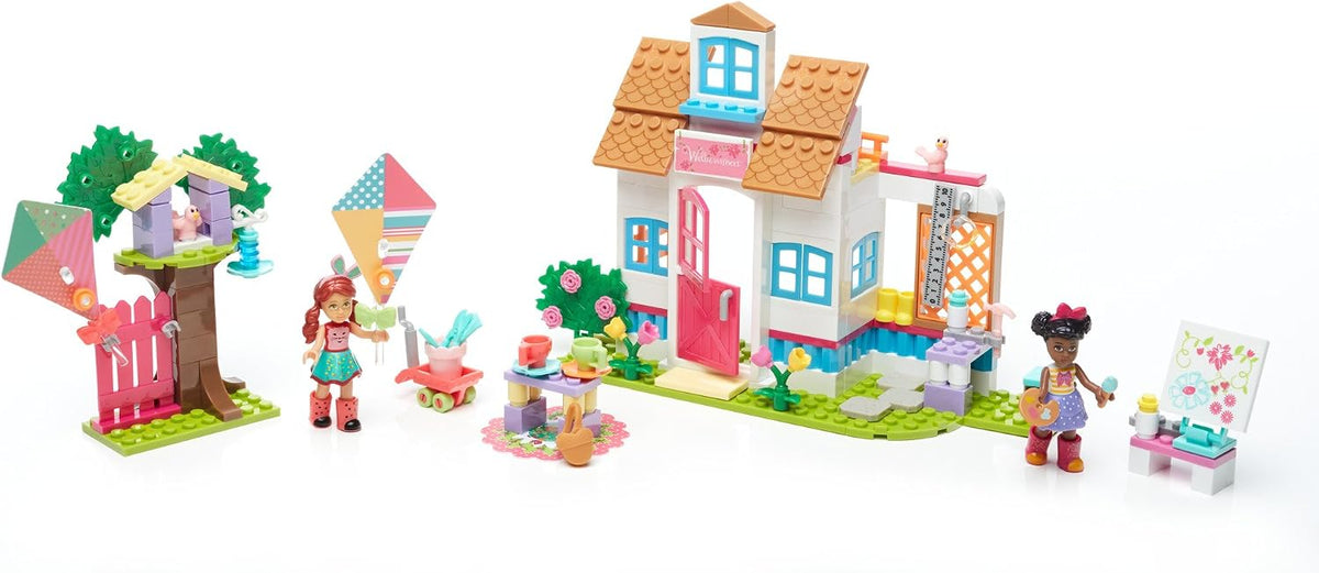 Mega Construx Welliewishers Playful Playhouse - Conjunto de Brinquedo Montável