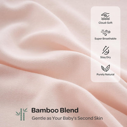 Momcozy Mantas para Recém-Nascidos de 0 a 3 Meses, com Fecho Silencioso, Fáceis de Usar para Pais de Primeira Viagem, Reduzem o Reflexo de Sobressalto, Pacote com 2, Rosa