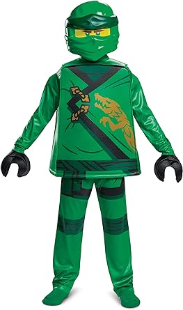 DISFRAZ Lloyds Lego Ninjago Deluxe Disfraz infantil unisex