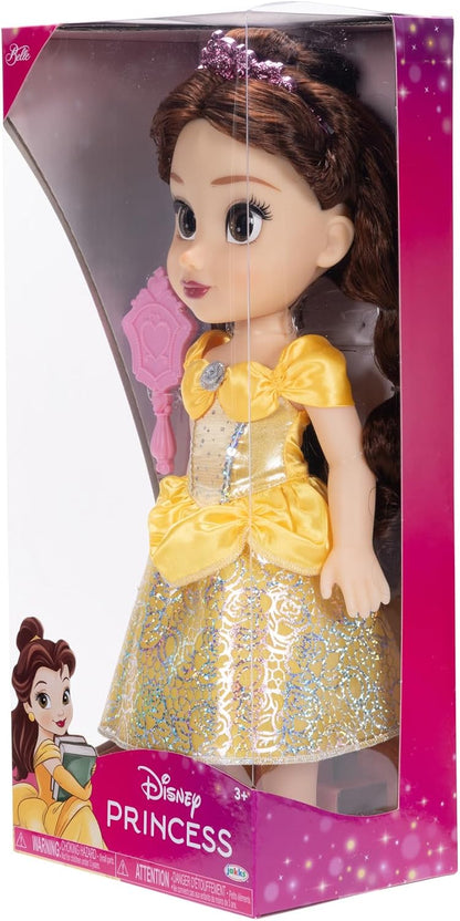 Disney Boneca Princess My Friend Belle 35 cm Celebrate Disney 100 Years of Wonder: Beautiful New Outfit Features a Platinum Holofoil