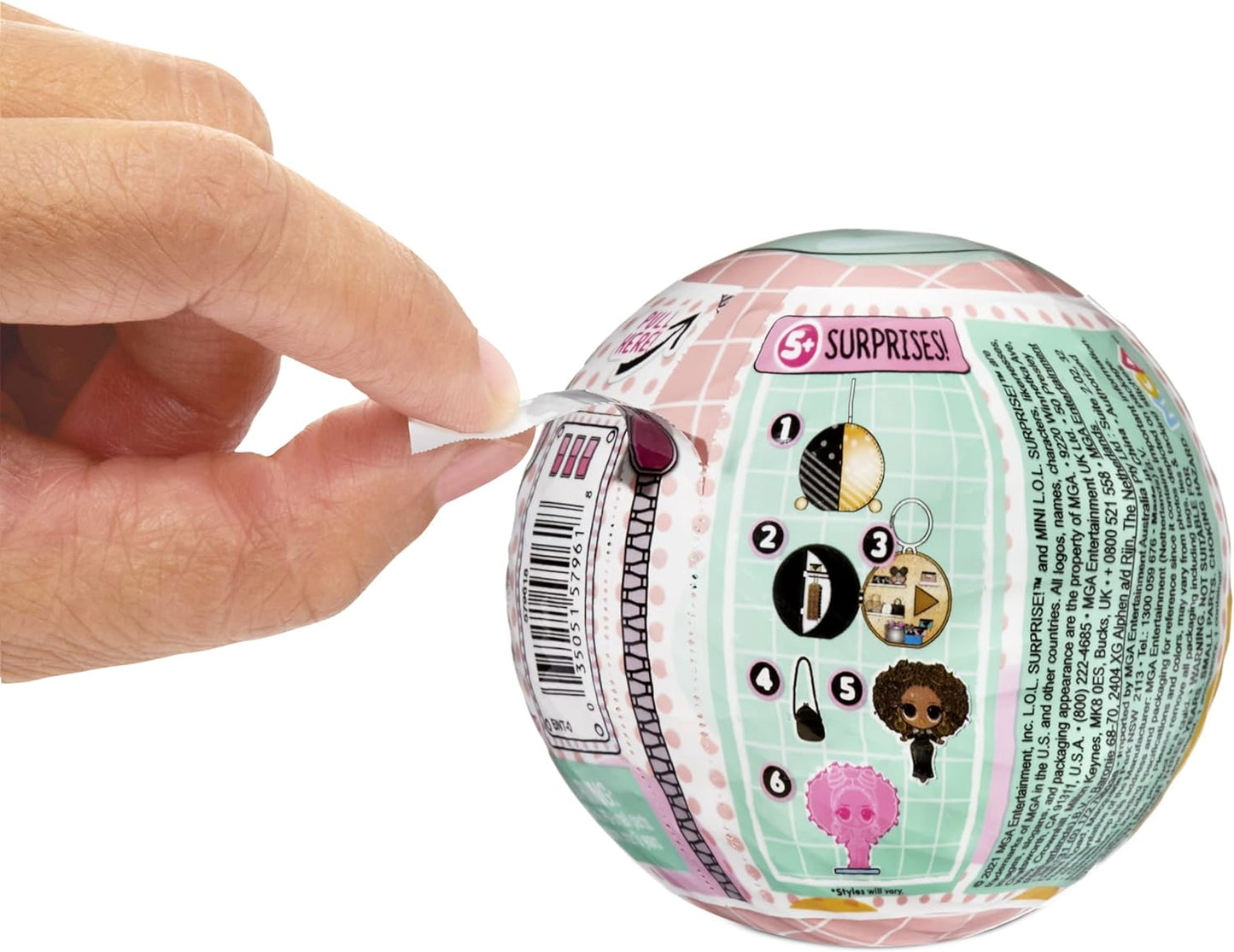 L.O.L. Surprise! Aniversário Pop - Boneca Colecionável de Edição Limitada com 8 Surpresas de Confete na Caixa de Presente - Inclui Surpresa de Água e Irmãs de Aniversário Pop de Confete LOL Surprise