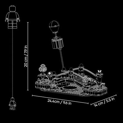 LEGO Animal Crossing – O Dia de Diversão de Timmy e Tommy – Bonecos de Guaxinim com Acessórios – Decoração de Quarto Infantil – Presente de Games para Meninas e Meninos a partir de 10 Anos – 77059