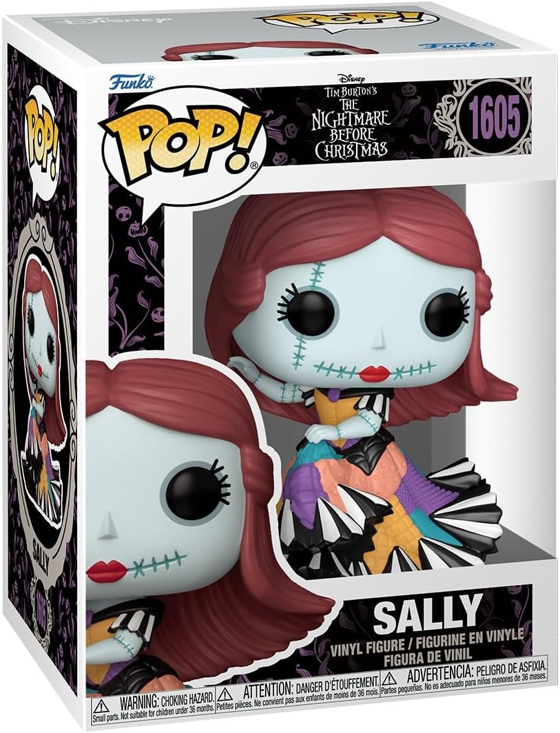 Funko Pop! Disney: O Estranho Mundo de Jack - Couture Sally - TNBC - Figura de vinil colecionável - Ideia de presente - Produtos oficiais - Brinquedos para crianças e adultos - Fãs de cinema