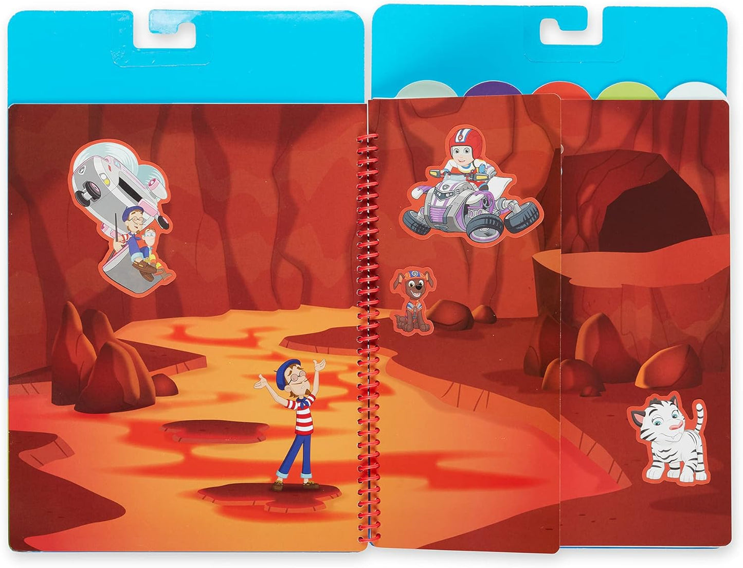 Melissa & Doug Pistas de blues e você! Adesivos reutilizáveis | Bloco de atividades | Livro de adesivos | 3+ | Presente para menino ou menina