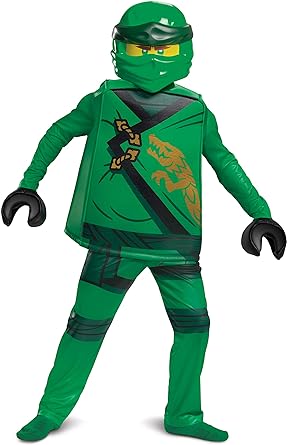 DISFRAZ Lloyds Lego Ninjago Deluxe Disfraz infantil unisex