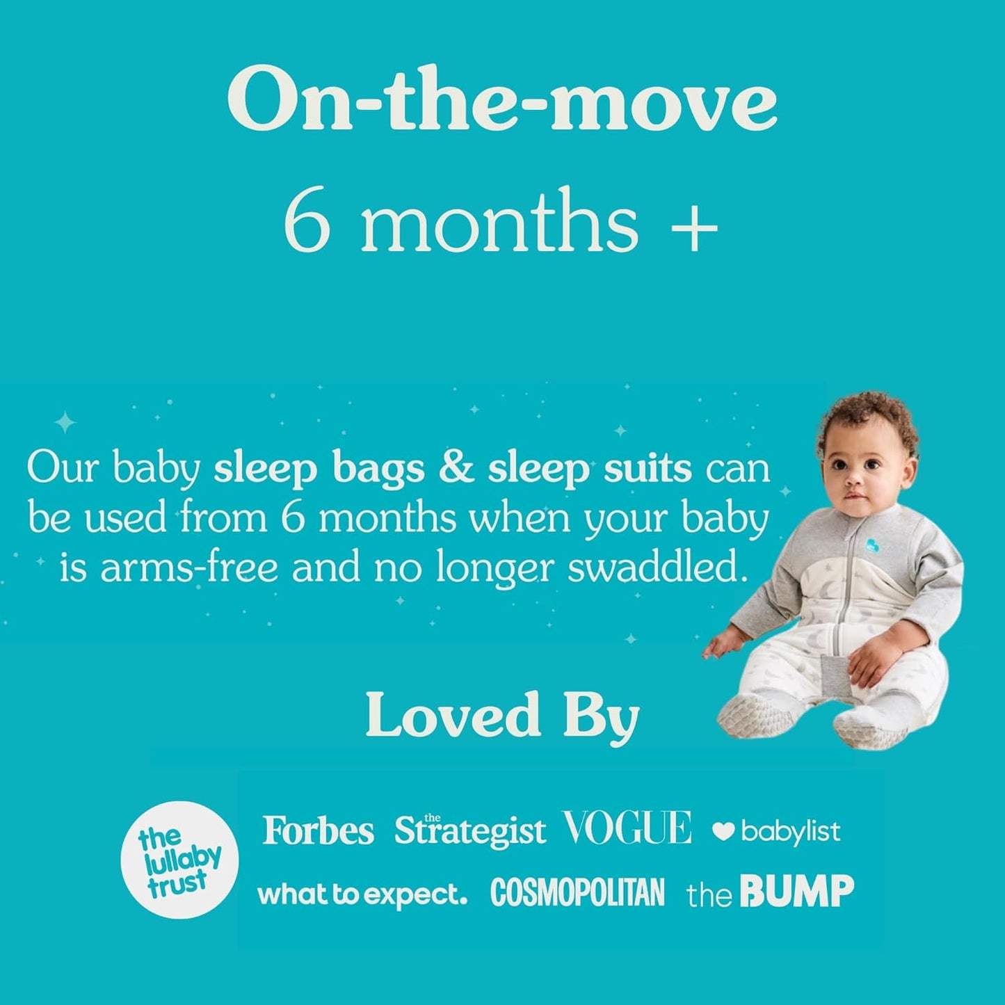 Love To Dream™ Saco de dormir, 18-36 meses - Carvão | Cobertor e edredom vestível extra quente, de manga comprida e leve | 3,5 Tog, ideal para inverno e outono (14–16 °C) | Algodão lavável à máquina e zíper duplo