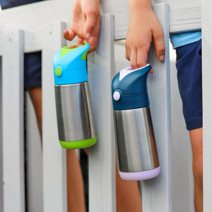 b.box Garrafa Térmica para Bebidas e Água | Aço Inoxidável com Isolamento Triplo | Mantém as Bebidas Geladas por até 8 horas e Quentes por até 6 horas | 350ml/12oz (Verde Esmeralda)