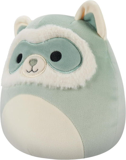 Squishmallows SQCR05403 7.5 pulgadas - Hemkey El Hurón Salvia, Multicolor