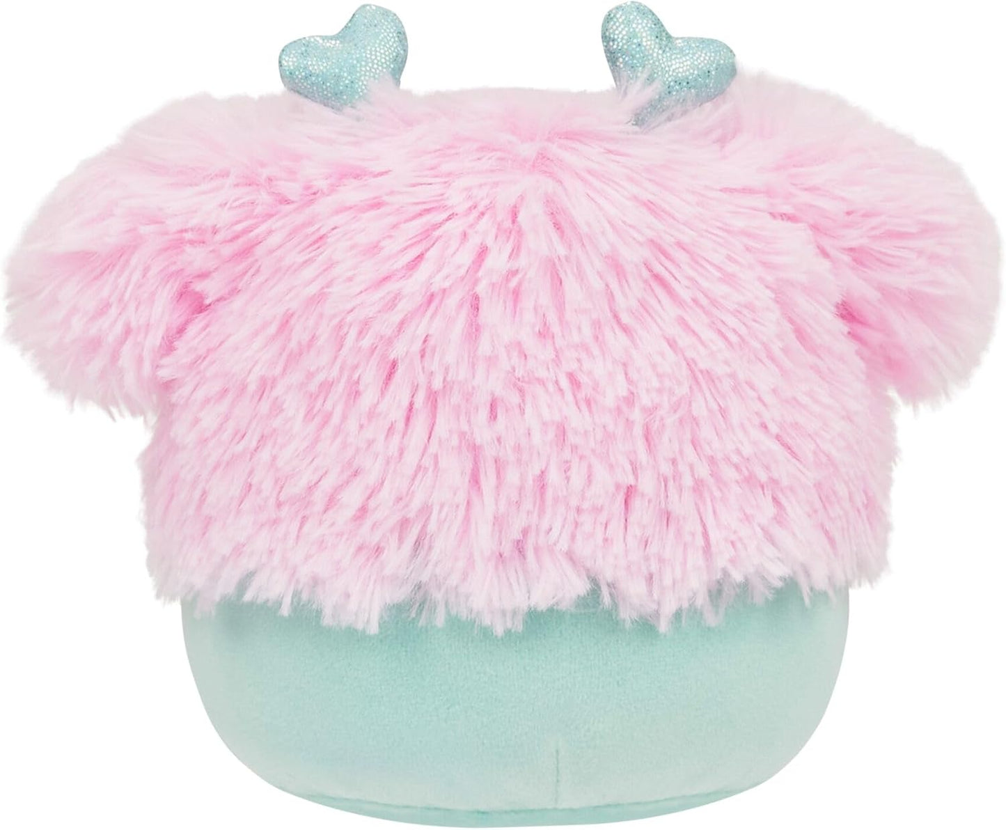 Squishmallows Pelúcia Original Bessem, o Pé Grande, de 19 cm com faixa de cabeça em forma de coração - Dia dos Namorados