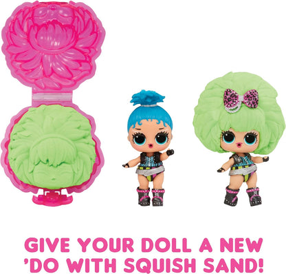 LOL. Surprise Squish Sand Magic Hair Tots - Boneca colecionável com Squish Sand e surpresas - Ótimo para meninas a partir de 3 anos