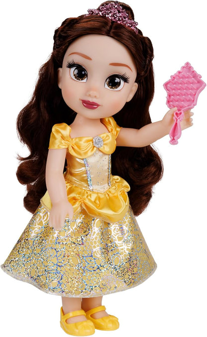 Disney Boneca Princess My Friend Belle 35 cm Celebrate Disney 100 Years of Wonder: Beautiful New Outfit Features a Platinum Holofoil