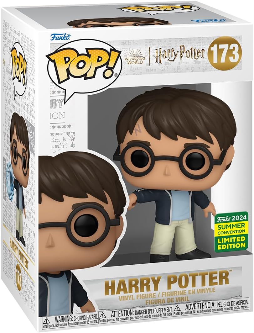 Funko POP! Vinil: Harry Potter - Harry Potter (Casting) - Figura de vinil colecionável - Ideia para presente - Produtos oficiais - Brinquedos para crianças e adultos - Figura modelo para colecionadores