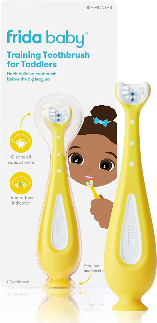 Frida Baby Frida Baby Cepillo de Dientes de Entrenamiento para Bebés &amp; 3 en 1 Frida Baby Nariz, Uñas + Recogedor de Orejas