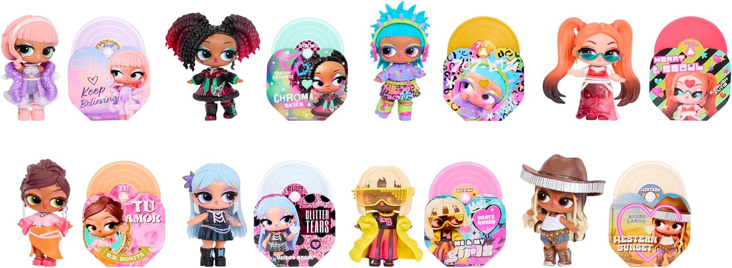 L.O.L. Surprise! Bonecas Music Festival – Boneca colecionável com disco de vinil e acessórios, 7 itens inclusos, 8 modelos para colecionar, para crianças a partir de 4 anos.